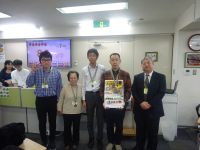 団体　季軍　チーム「十三狼」新谷 秀隆、大堀 龍一、藤岡 昌子、富山 顯