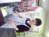 スタッフの齊藤 亮平くん。暴走祭の準備に余念がありません。