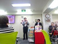 金貨イベント東北本部長　櫻井 一幸さんが抽選