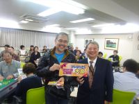 プレぼうそう祭の様子冠軍　釘宮 公人さん