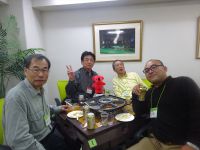 チーム「面白い恋人」桜井　一幸、中　唯一、大月　厚生、山﨑　政一
