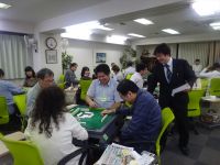 1回戦、サイカイダーは桜井 紘己さん。この後2回戦の最高得点賞に！