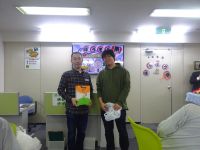 個人季軍新谷 秀隆さん！まるごとびわゼリーなんと2年連続の受賞！