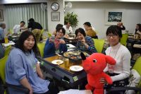 チーム名「卓也Girls」左から、鈴木 智子、根本 卓也、宮川 京子、袁 瑤（リーダー）