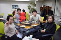 チーム名「ワッショイワッショイ」左から、藤岡 昌子、和田 大樹（リーダー）、髙山 航希、伊藤 雅子