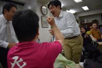 表彰式チーム戦、冠軍発表の瞬間