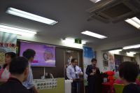 金貨イベント前の小林 英夫さんの本部イベント案内