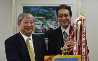 第109回千葉支部月例会　冠軍　赤塚 修　プレゼンター土屋 政士
