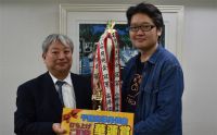 第115回千葉支部月例会　冠軍　明村 諭　プレゼンター土屋 政士