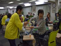 ぼうそう祭　チーム抽選の様子