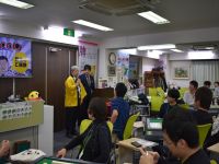 ぼうそう祭　開会式　土屋 政士支部長挨拶