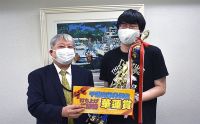 第137回千葉支部月例会　優勝　野﨑 佑磨　プレゼンター　土屋 政士