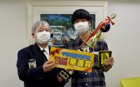 第146回月例会　冠軍　捧 健一　プレゼンター　土屋 政士