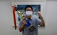 第147回月例会　冠軍　笠原 拓樹