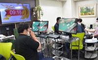 第１３回グランドチャンピオン戦、LIVE配信の様子