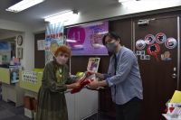 山本 紀代子　金貨イベントで「勝浦タンタンメンピーナッツ揚げ」ゲット！