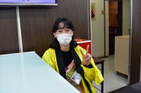 法被を着る新井 このみ