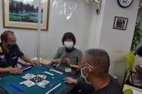 岡 眞佐子　一色三節高和了でお題役達成