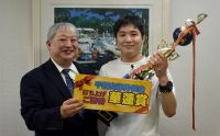 第175回月例会　冠軍　清末 悠登　プレゼンター　土屋 政士