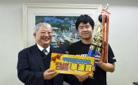 第176回月例会　冠軍　畝原 成澄　プレゼンター　土屋 政士