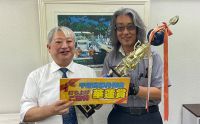 第185回月例会　冠軍　赤塚 修　プレゼンター　土屋 政士